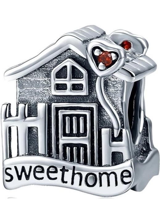 Talisman bratara. Mennica Bydgoska. Argint. Casa. Argintiu