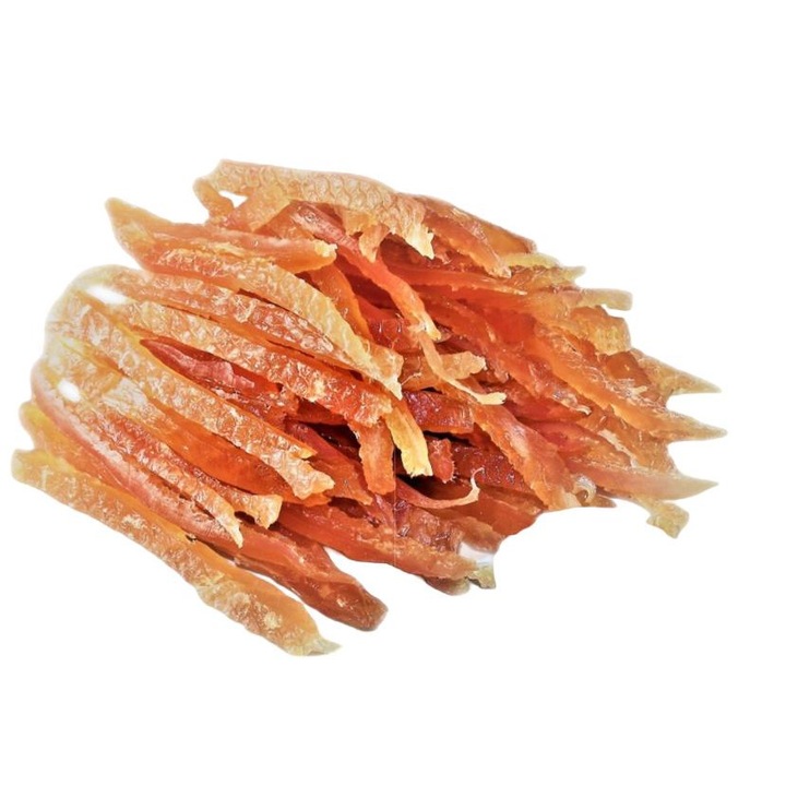 Snacksuri pentru caini Maced, Fasii de piept de pui, 500g