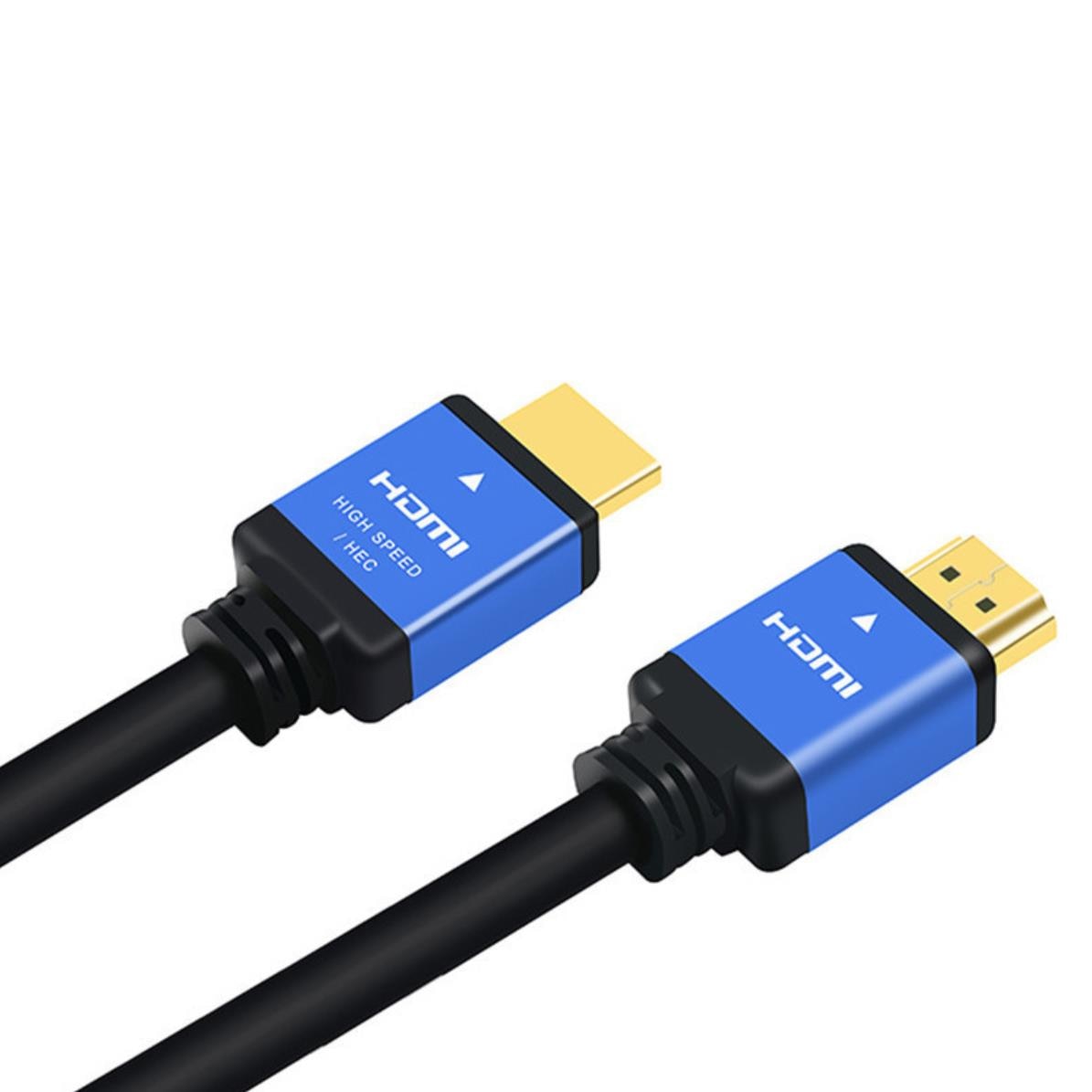 Кабел за монитор, HDMI/HDMI, 4K, 1.5m, син - eMAG.bg