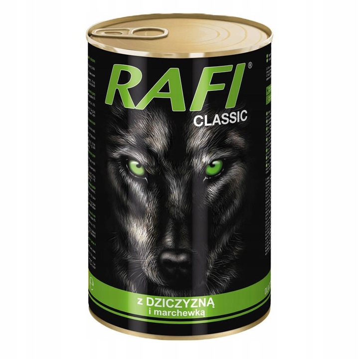 Hrana umeda pentru caini Rafi, 1240 G