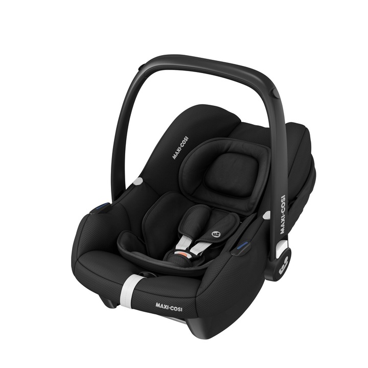 Scaun auto Maxi-Cosi CabrioFix I-Size Essential Black, 40-75 cm, Negru