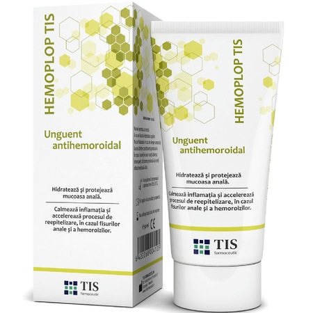 Unguent antihemoroidal HemoplopTis, 50ml, Tis Farmaceutic