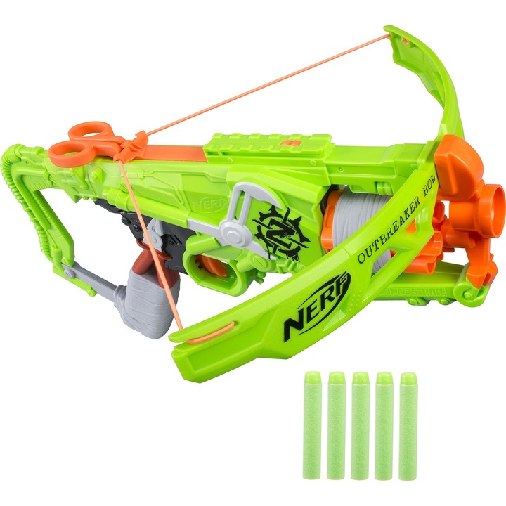 Arbaleta de jucarie Nerf Zombiestrike Outbreaker