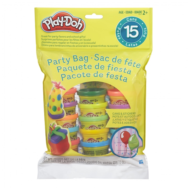 Set Play-Doh, Party Bag cu 15 mini-cutii