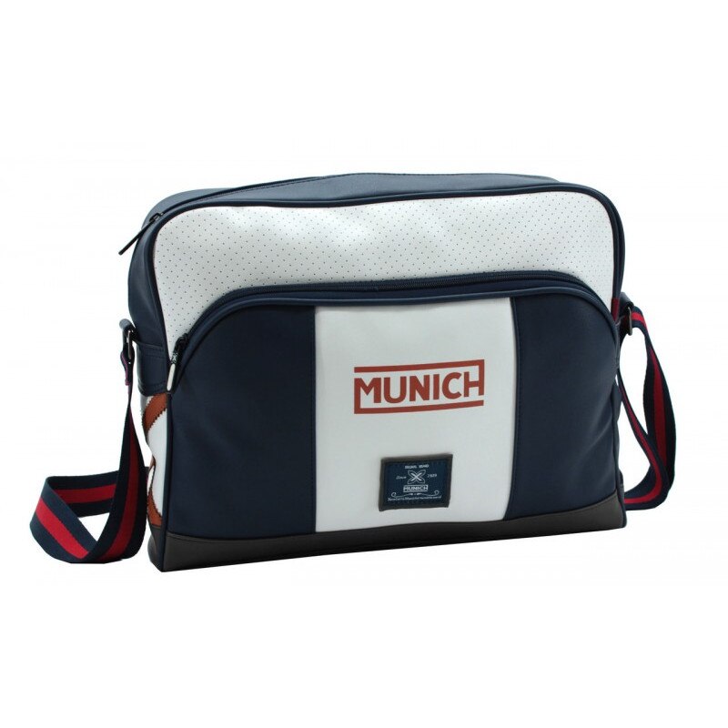 Geanta de umar cu compartiment laptop 39 cm Munich Retro