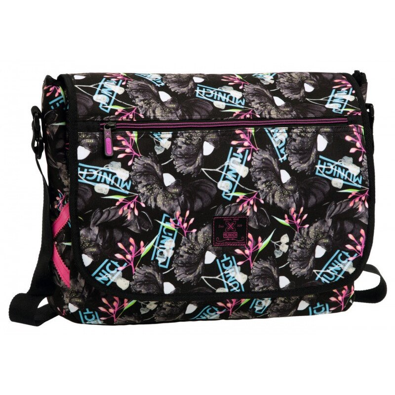 Geanta de umar cu compartiment laptop 38 cm Munich Parrot