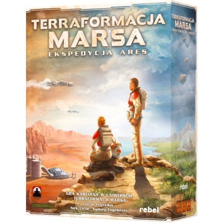 Семейна игра Mars Terraformation Game: Ares Expedition, Rebel, 14+, 1-4 играчи