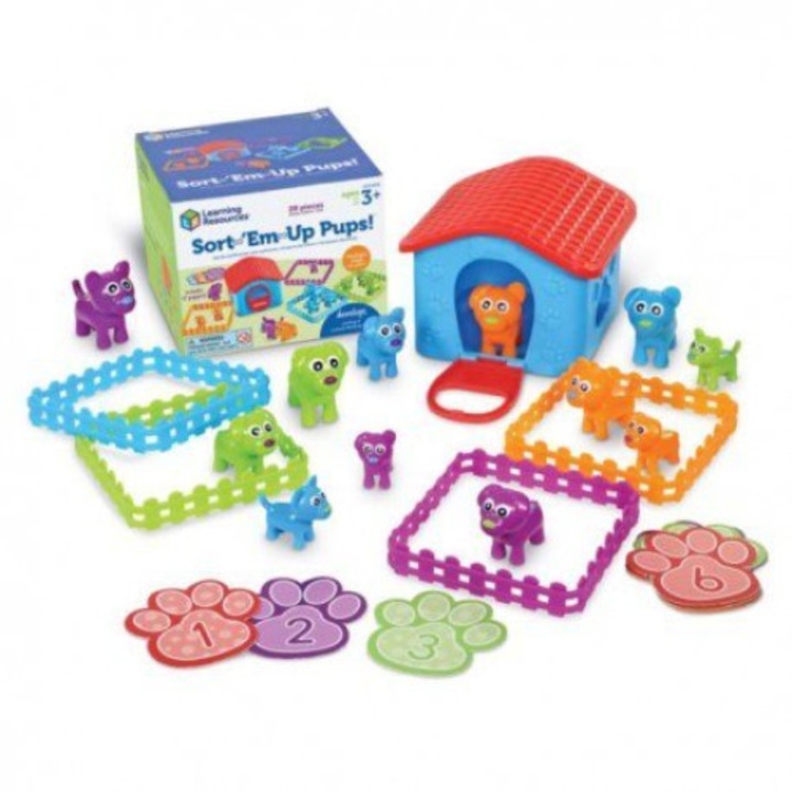 Joc sortare - Catelusi colorati