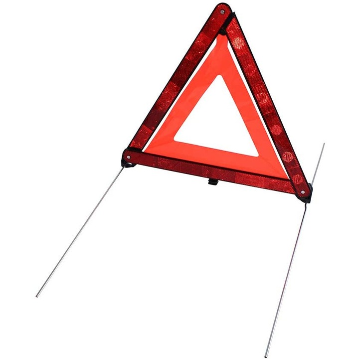Светлоотразителен триъгълник за кола APA 31055, червен