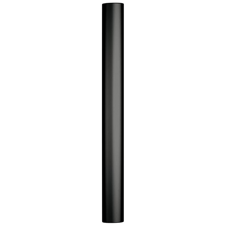 Sistem de acoperire cabluri 65 cm Maxi Meliconi, Aluminiu, Ideal pentru mascarea cablurilor care conecteaza diverse aparate Audio -Video, Negru
