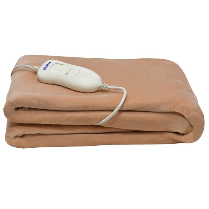 Електрическо одеяло Tech-Med, TM-P100, 60W, 150 x 80 см, кафяво
