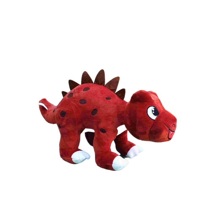 Dinozaur plus rosu, Nichita Impex, 55cm