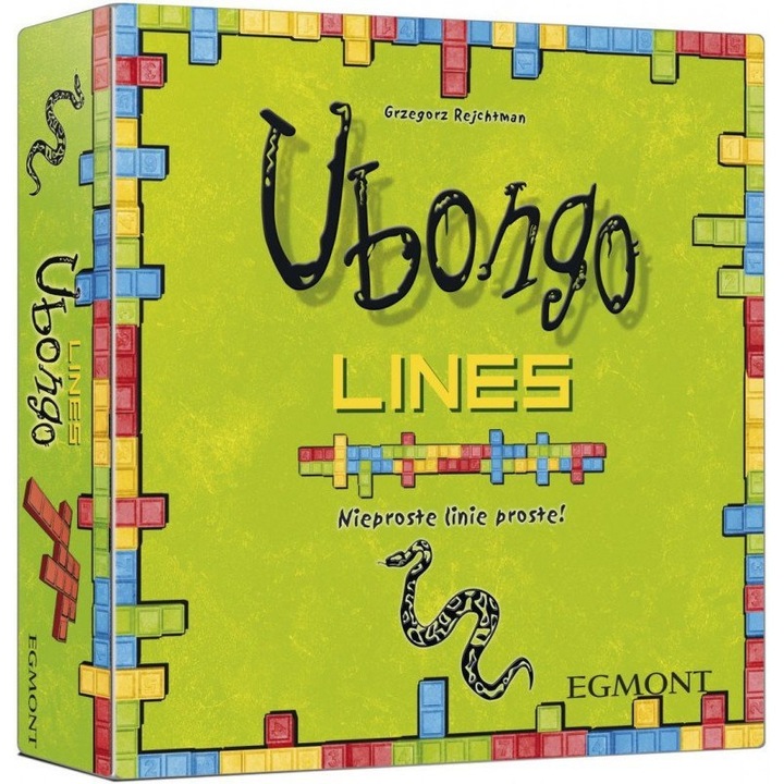 Társasjáték Ubongo Lines, Egmont, lengyel kiadás, 1-4 játékos