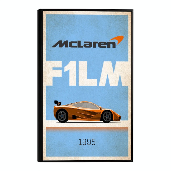 Tablou Poster Inramat, F1LM, 50x 70 cm, Rama Neagra