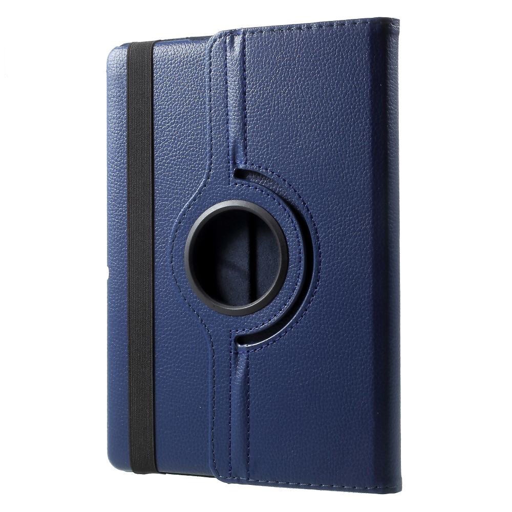 Husa Rotativa Tableta pentru ODYS NoteTab Pro 10.1, Stand Portret si Landscape, Inchidere Sigura, Prindere Elastica, Smart Design, Universala 10, Albastru