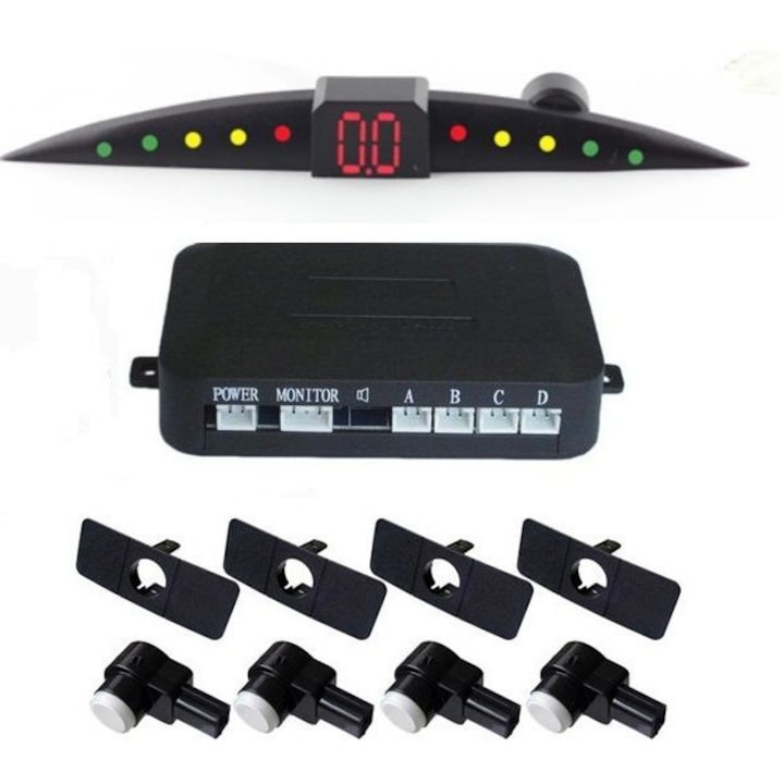 Senzori parcare tip OEM cu display led ultra slim 5177