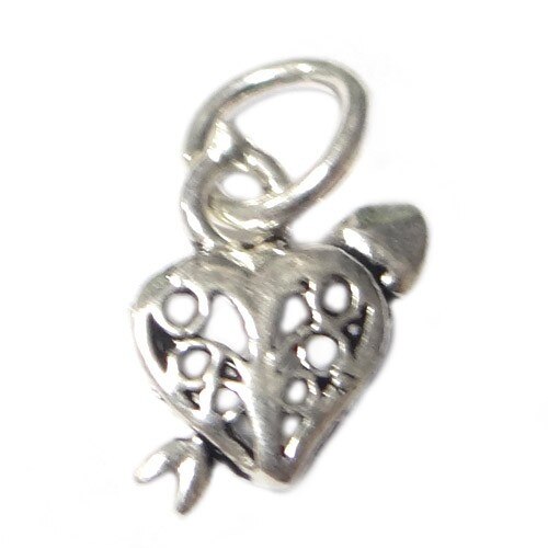 Pandantiv Inima, Argint 925, 1.5 cm x 1.2 cm