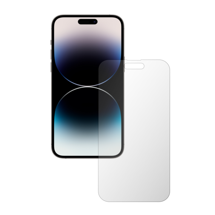 2X iSkinz képernyővédő fólia készlet Apple iPhone 14 Pro Max készülékhez – tokbarát, Invisible Skinz HD, ultra-tiszta szilikon teljes lefedéssel, tapadó és rugalmas