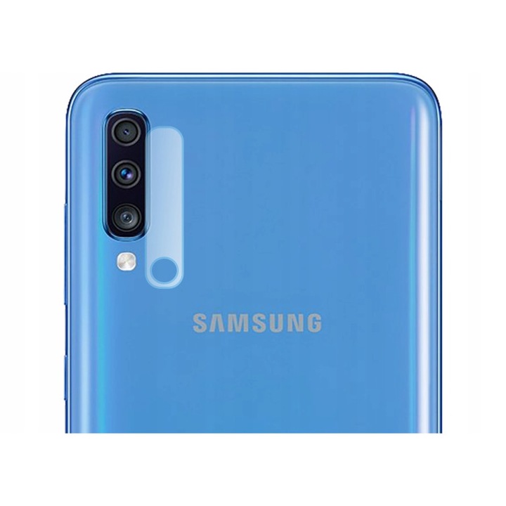 Folie de protectie camera foto, MARTECH, 9H, 0.2mm, Transparenta, Pentru Samsung Galaxy A70