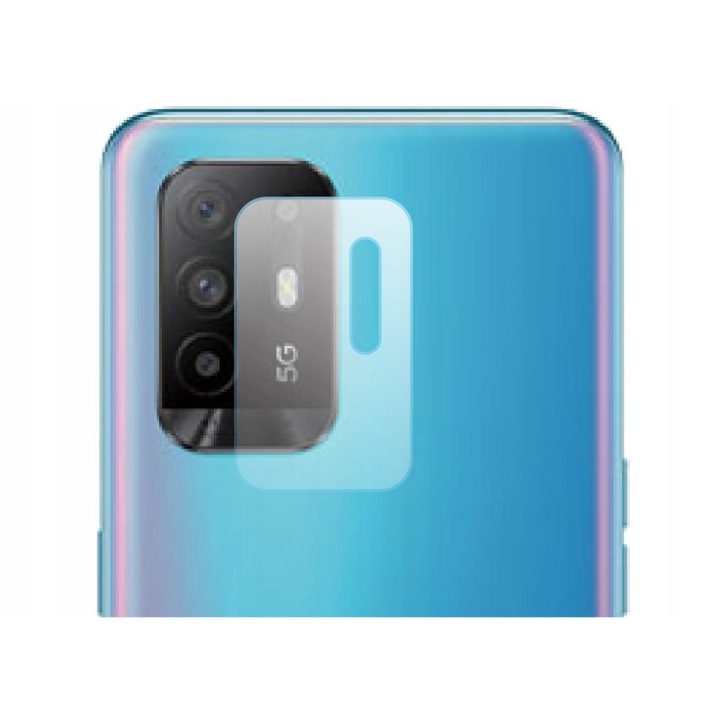 Folie de protectie camera foto, MARTECH, 9H, 0.2mm, Transparenta, Pentru OPPO A94 5G