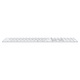 Tastatura Apple Magic, Touch ID, Numeric Keypad Layout Spaniola, Silver