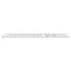 Tastatura Apple Magic, Touch ID, Numeric Keypad, Layout Turca, Silver