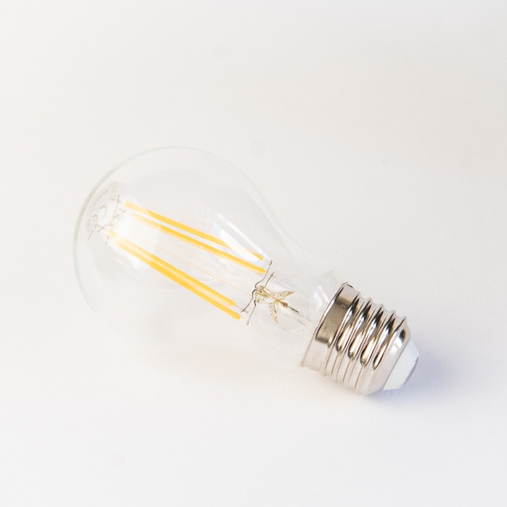 Led крушка, TESLA осветление, 7.2 W, 230V, 806lm, топла светлина 2700K, 360º, 75W еквивалент на крушка