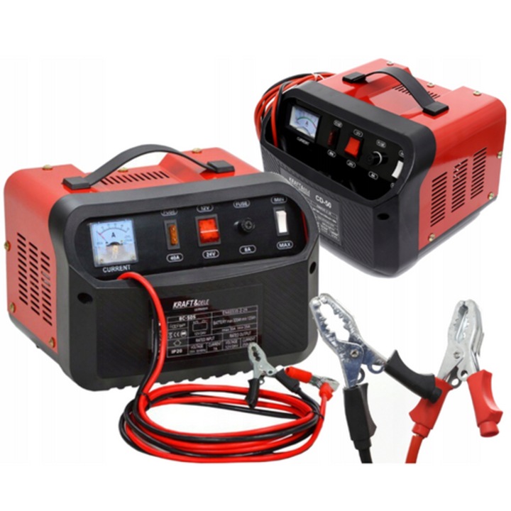 Redresor, incarcator baterie 12V 24V 10A 60Ah auto, tractor, tir, camion (KD1905)