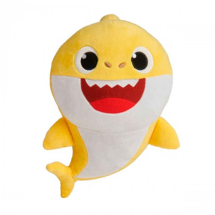 Jucarie de plus Baby Shark, cu muzica, 30cm
