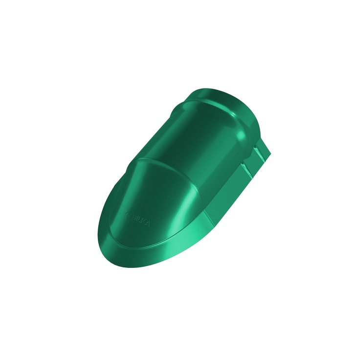 Inchidere de coama mica, lucios, grosime 0.45 mm, ral 6005