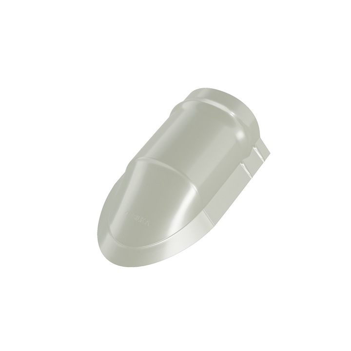 Inchidere de coama mica, lucios, grosime 0.45 mm, ral 9002