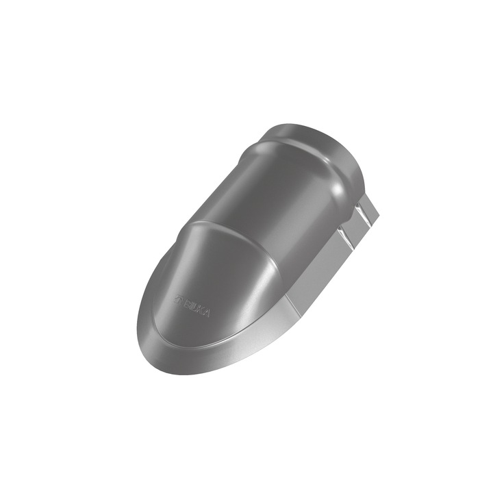 Inchidere de coama mica, lucios, grosime 0.45 mm, ral 9006