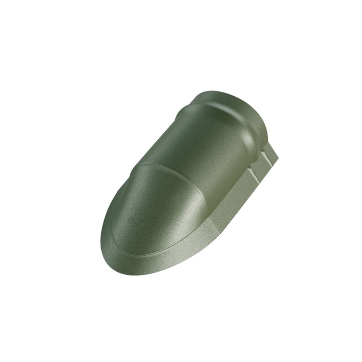 Inchidere de coama mica, mat, grosime 0.45 mm, ral 6020