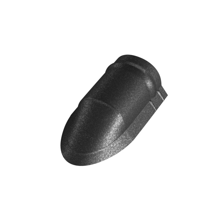 Inchidere de coama mica, grandemat, grosime 0.50 mm, ral 9005