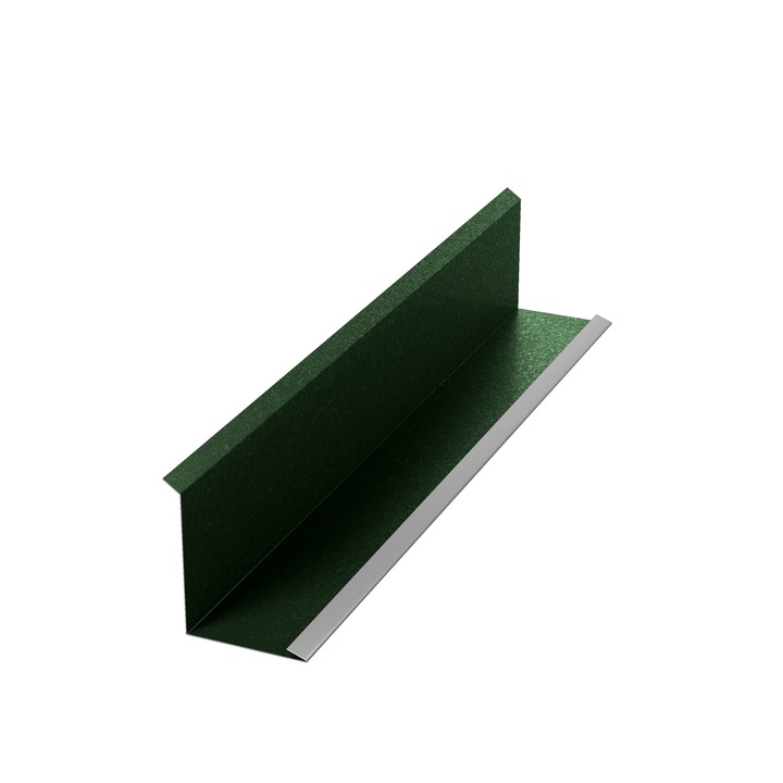 Fixarea placilor pe zid, grandemat, grosime 0.50 mm, ral 6005