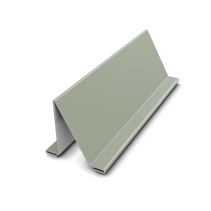 Opritor de zapada liniar, lucios, grosime 0.45 mm, ral 9002