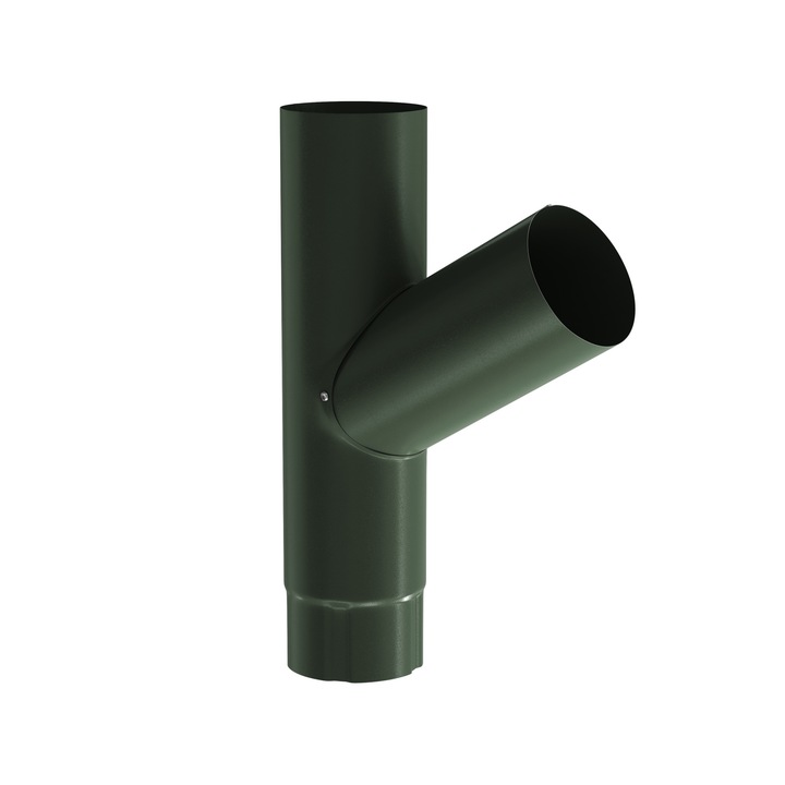 Ramificatie burlan Q100, dublu-vopsit, grosime 0.60 mm, ral 6020