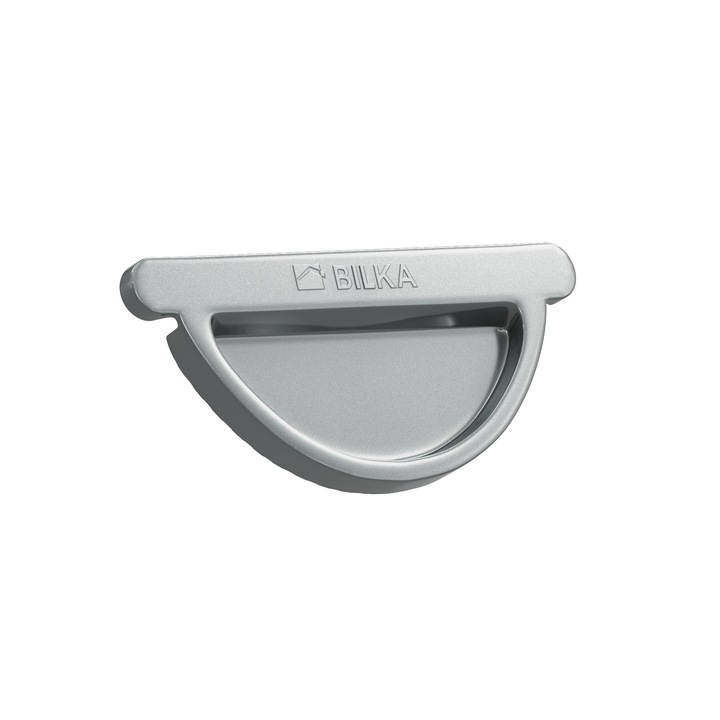 Capac jgheab Q150, dublu-vopsit, grosime 0.60 mm, ral 9006