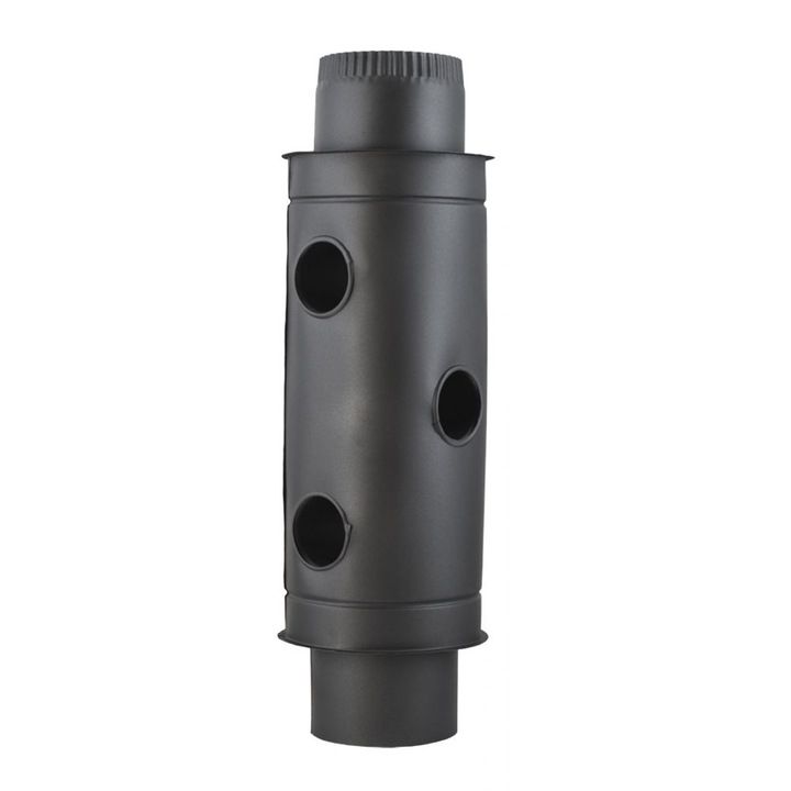 Recuperator caldura, 120 mm, 70 cm, Antracit, Prity LBR