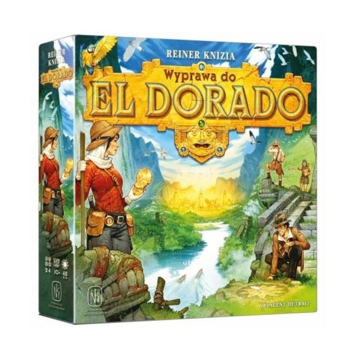Társasjáték-expedíció Eldorádóba, Nasza Ksiegarnia, 2-4 játékos, 10+