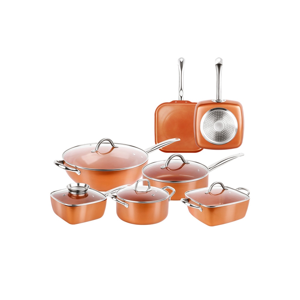 Set vase de gatit Luxury, 12 piese eMAG.ro