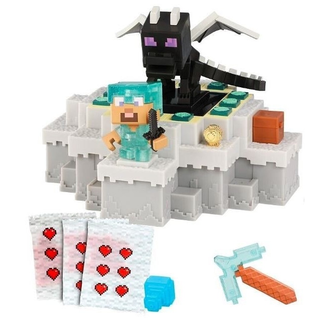 Minecraft Ng Mini Mini Set 2 In 1 Gioco Set Per Mini Cifre Marrone