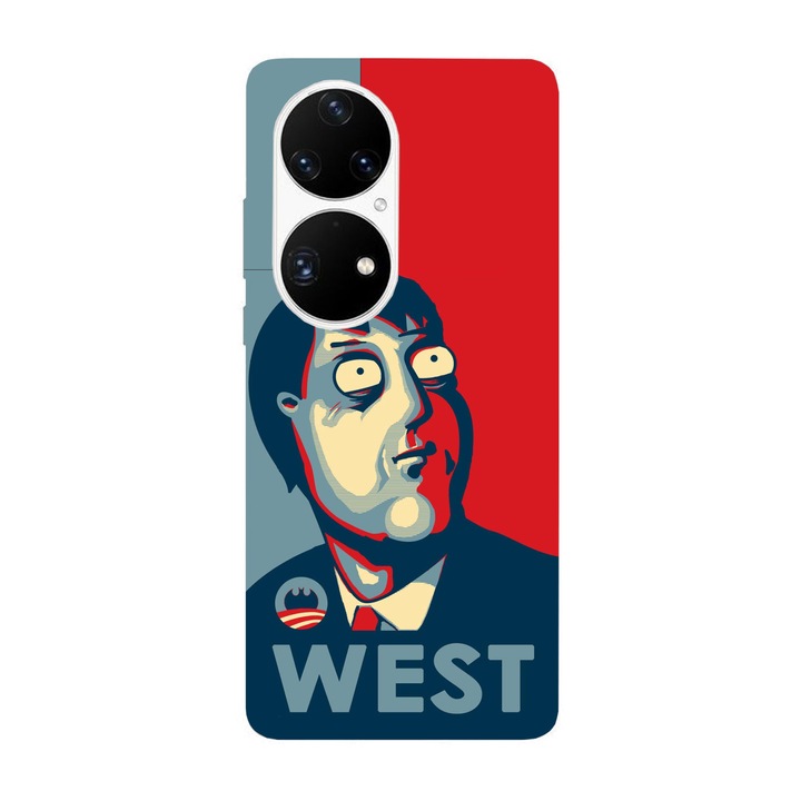 Кейс съвместим с модел Huawei Nova 9 Гласувайте за кмет Запад, силикон, TPU, обратното