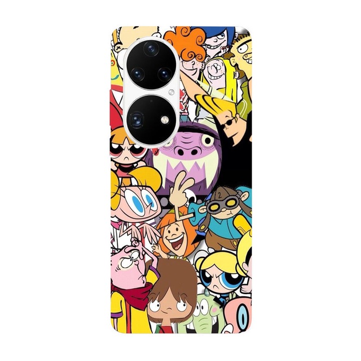 Husa compatibila cu Huawei P50 Pro model Cartoon Network, Silicon, TPU, Viceversa