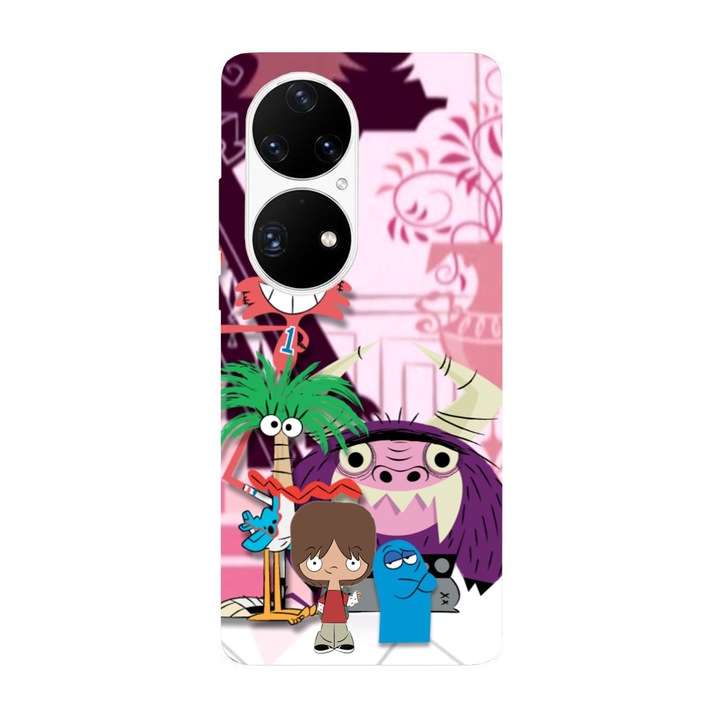 Кейс съвместим с Huawei P40 модел Foster Home for Imaginary Friends, силикон, TPU, обратното