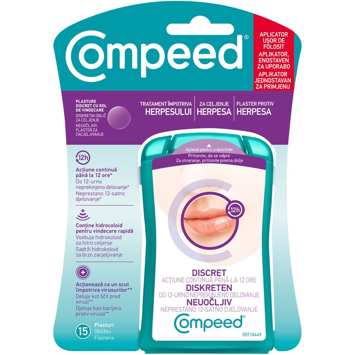 Compeed Herpesztapasz, nappali, 15 db