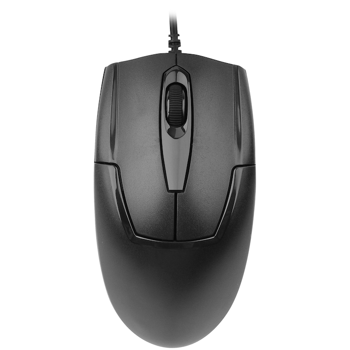 Оптична мишка A4tech OP-550NU, USB, Черна