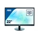AOC E2270SWN LED Monitor 21,5", TN, FHD, VGA, fekete