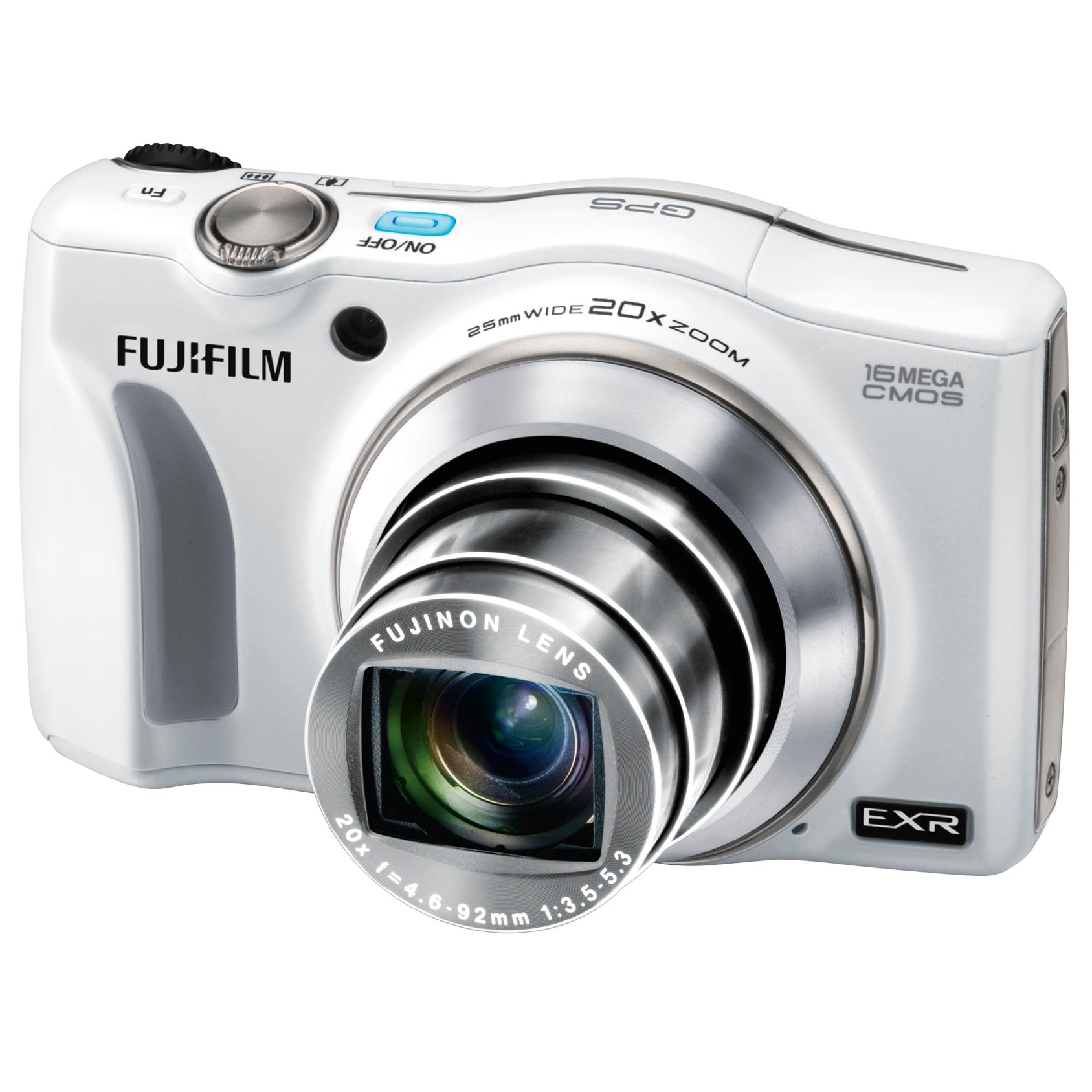 Aparat foto digital Fujifilm FinePix F770EXR, 16MP, White - eMAG.ro