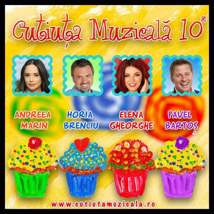 Horia Brenciu, Elena Gheorghe, Andreea Marin -Cutiuta Muzicala 10-CD